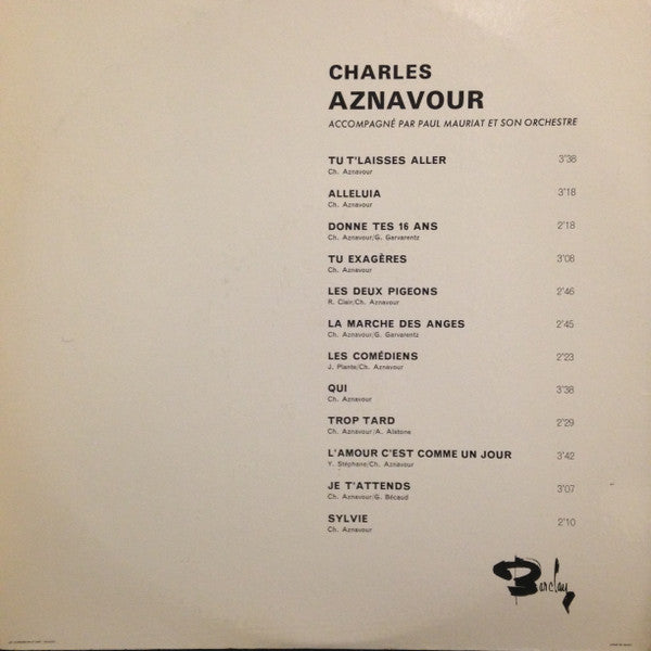 Charles Aznavour : Chante En Multiphonie Stéréo 1 Album Nº 1 (LP, Comp)