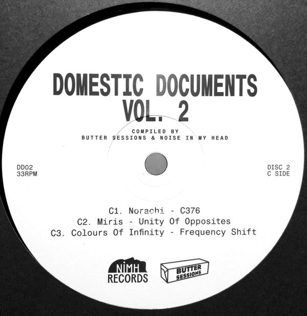 Various : Domestic Documents Vol. 2 (2xLP, Album, Comp)