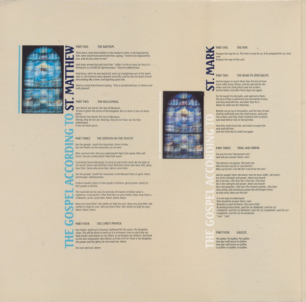 Rick Wakeman : The Gospels (2xLP, Album)