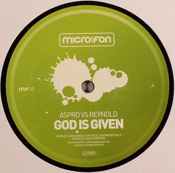 Aspro & Reynold : God Is Given (12")