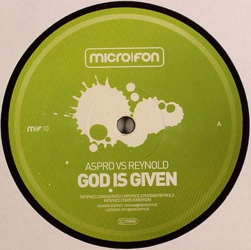 Aspro & Reynold : God Is Given (12")
