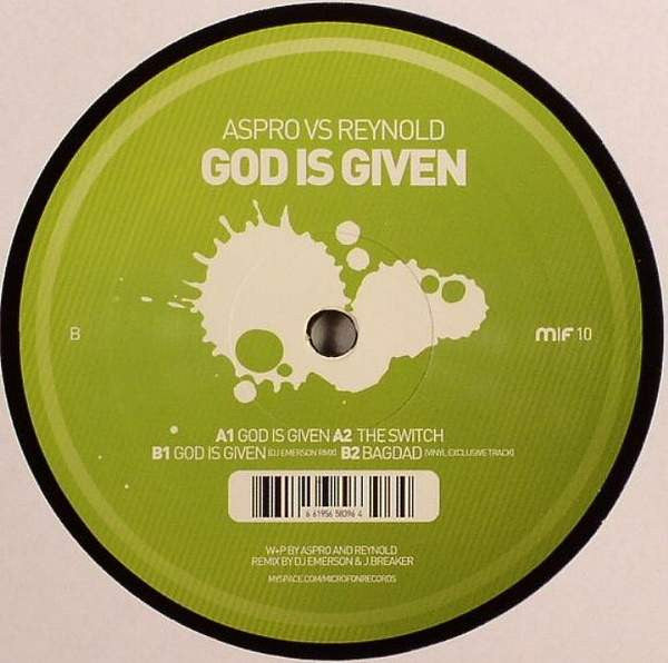 Aspro & Reynold : God Is Given (12")