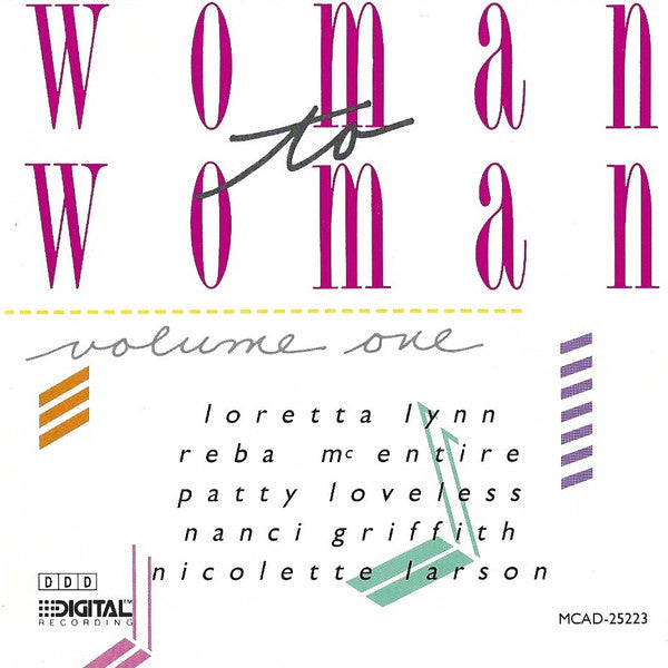 Various : Woman To Woman Volume One (CD, Comp)