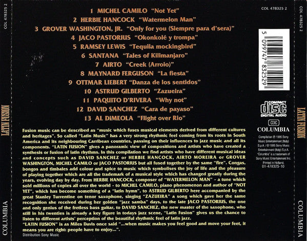 Various : Latin Fusion (CD, Comp)