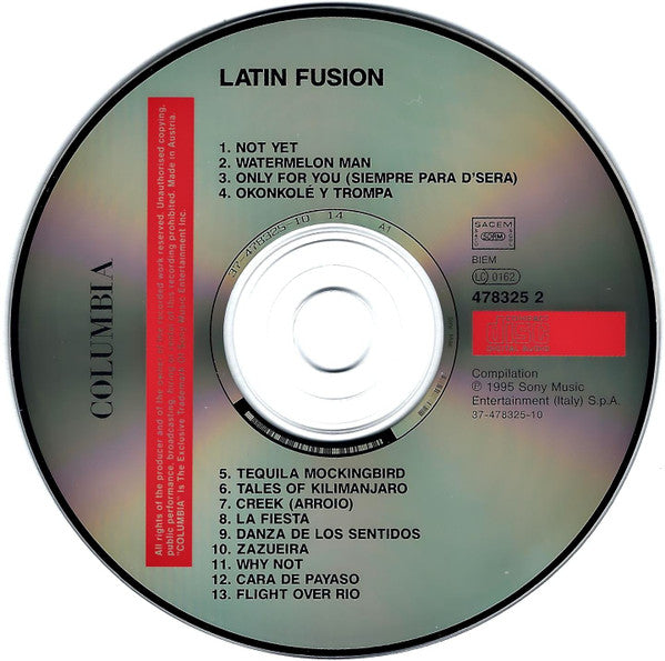 Various : Latin Fusion (CD, Comp)