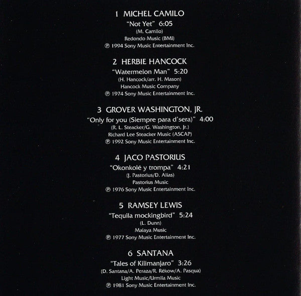 Various : Latin Fusion (CD, Comp)