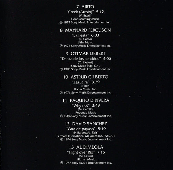 Various : Latin Fusion (CD, Comp)