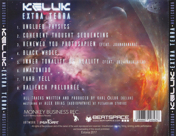 Keluk : Extra Terra (CD, Album)
