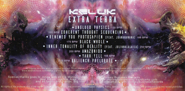 Keluk : Extra Terra (CD, Album)