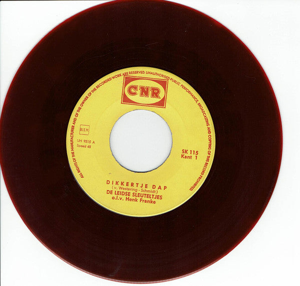 De Leidse Sleuteltjes : Dikkertje Dap (7", EP, Red)