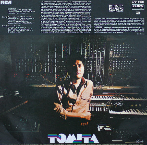 Tomita : Pictures At An Exhibition (LP, Album)