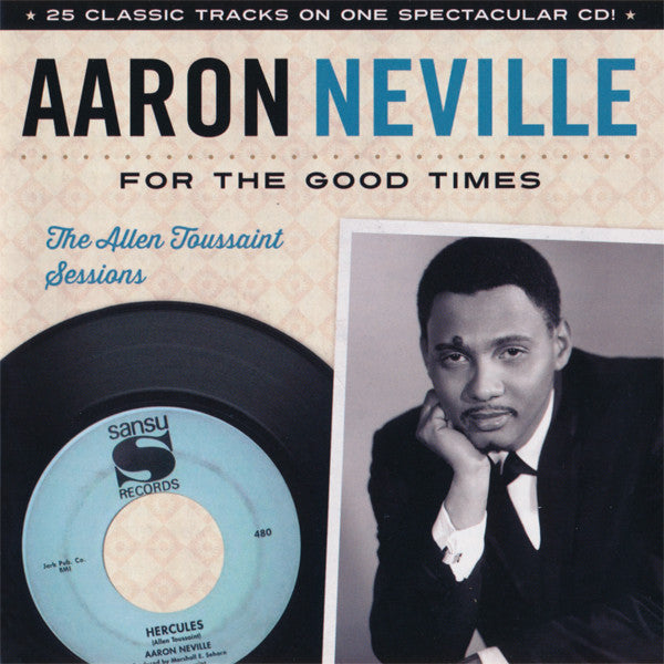 Aaron Neville : For The Good Times – The Allen Toussaint Sessions (CD, Comp)