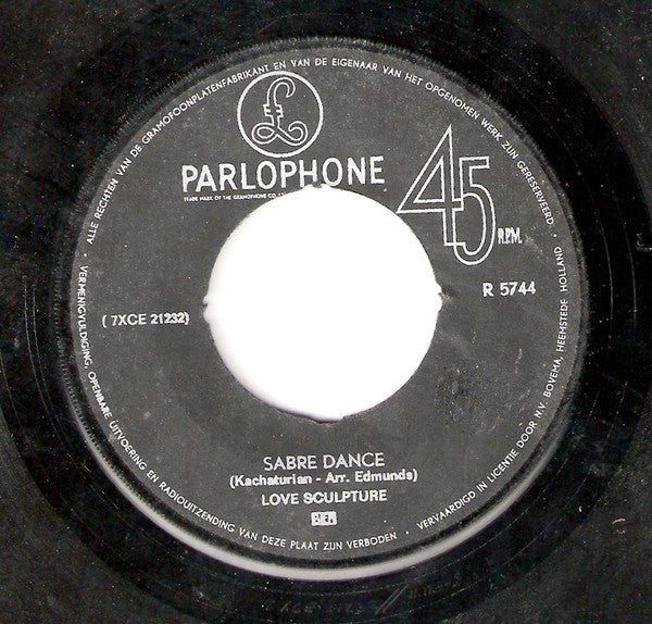 Love Sculpture : Sabre Dance (7", Single)