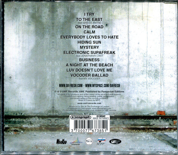 dA frESh : One Imaginary Boy (CD, Album)