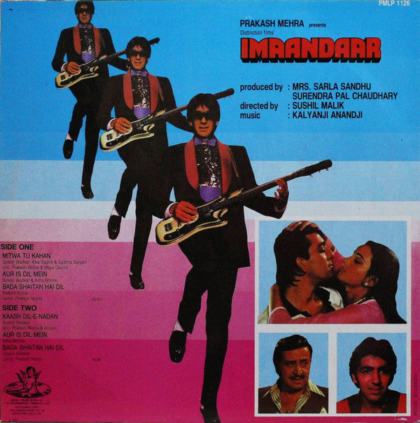 Kalyanji-Anandji : Imaandaar (LP, Album)