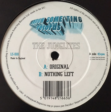 The Junglites : Original / Nothing Left (12")