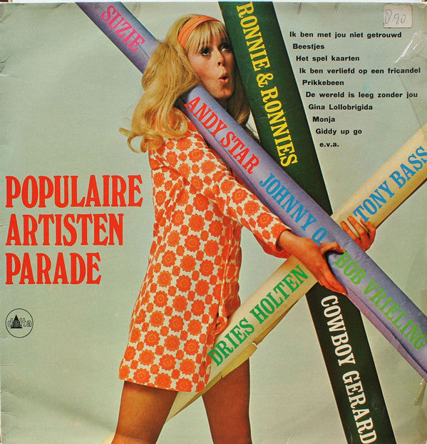 Various : Populaire Artisten Parade (LP, Comp)