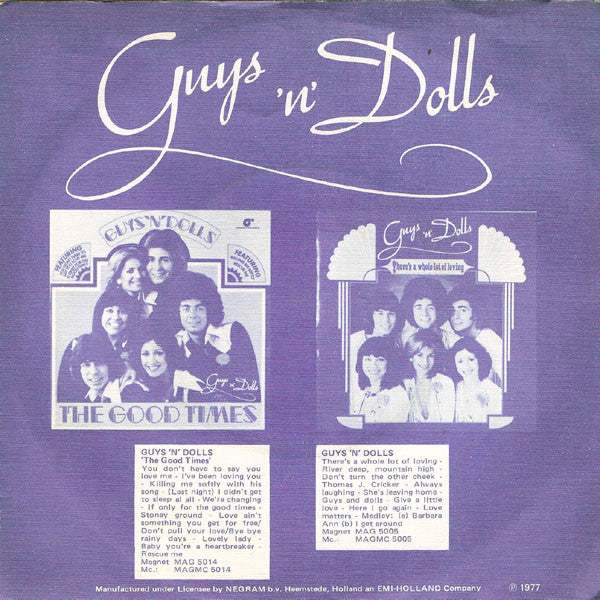 Guys 'n Dolls : Mamacita (7", Single)