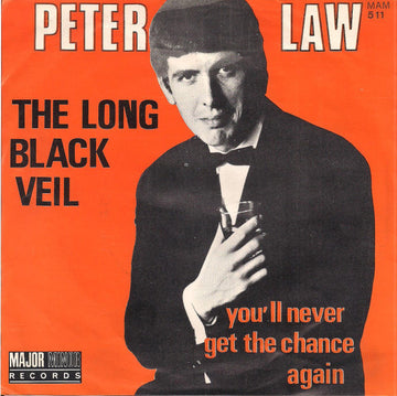 Peter Law : The Long Black Veil (7", Single)