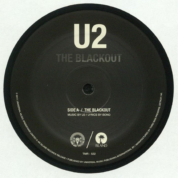 U2 : The Blackout (12", RSD, Single)