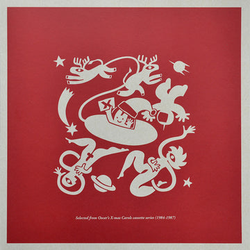 Various : X-mas Card From Outer Space (Oscar's X-mas Carols 1984-1987) (LP, Comp)