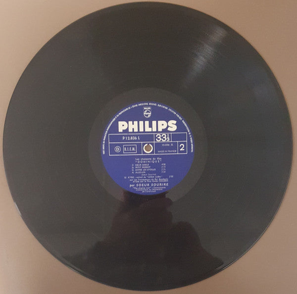 Soeur Sourire : Les Chansons Du Film Dominique "The Singing Nun" (LP, Comp)