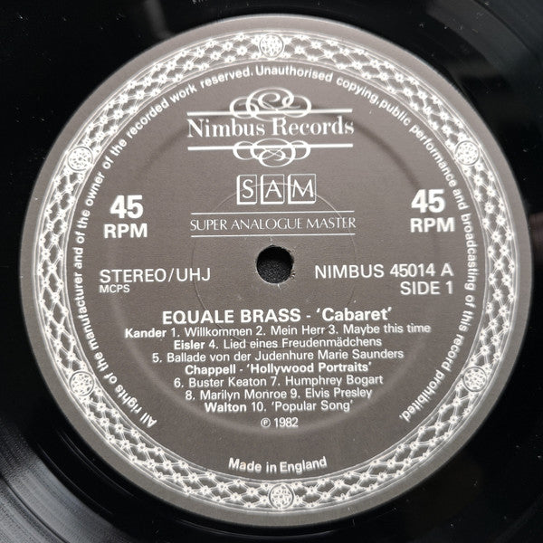 Equale Brass : Cabaret (LP, Amb)