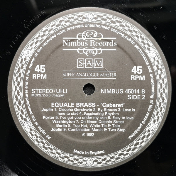 Equale Brass : Cabaret (LP, Amb)