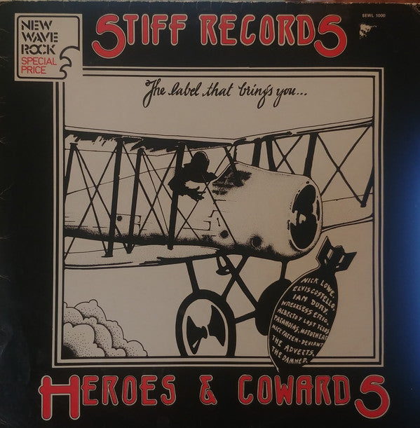 Various : Heroes & Cowards (LP, Comp)
