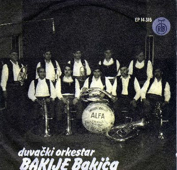 Ansambl Bakije Bakića : Džambasko Kolo (7", EP)