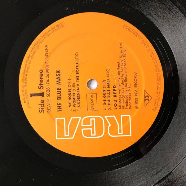 Lou Reed : The Blue Mask (LP, Album)