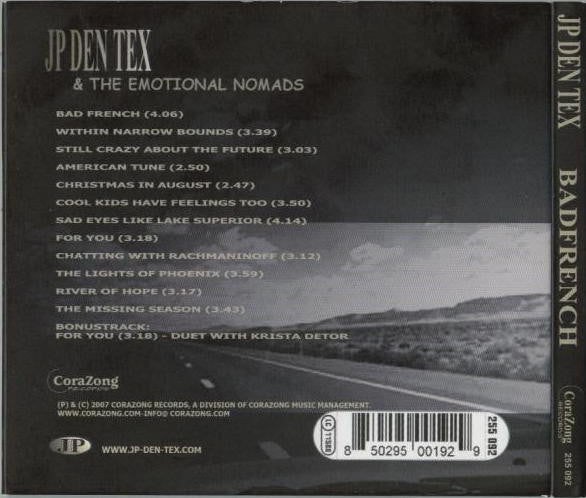 JP den Tex : Bad French (2xCD, Album, Ltd, Dig)