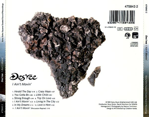 Des'ree : I Ain't Movin' (CD, Album)