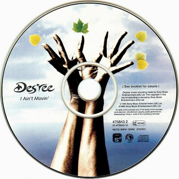 Des'ree : I Ain't Movin' (CD, Album)