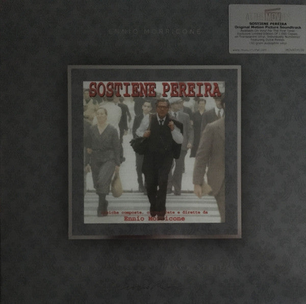 Ennio Morricone : Sostiene Pereira (Original Motion Picture Soundtrack) (LP, Album, Ltd, Num, Tra)