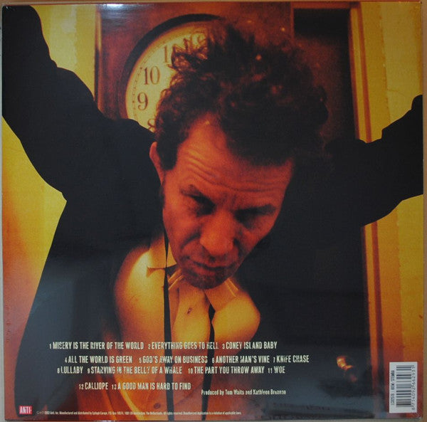 Tom Waits : Blood Money (LP, Album, RE, RM, 180)