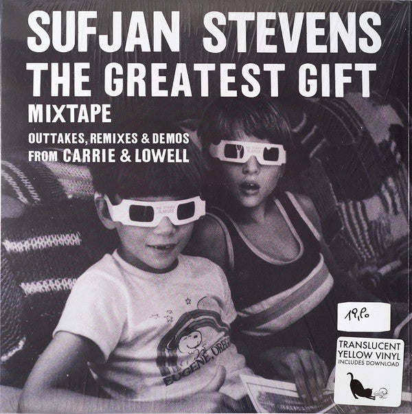 Sufjan Stevens : The Greatest Gift (Mixtape) (Outtakes, Remixes & Demos From Carrie & Lowell) (LP, Mixtape, Yel)