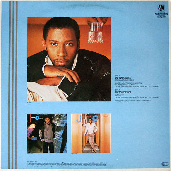 Jeffrey Osborne : The Borderlines (12")