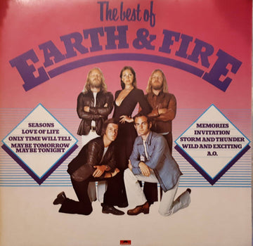 Earth And Fire : The Best Of Earth & Fire (LP, Comp, M/Print)