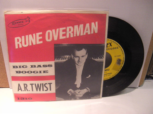 Rune Overman, Arne Bills Orkester : Big Bass Boogie / A. R. Twist (7")
