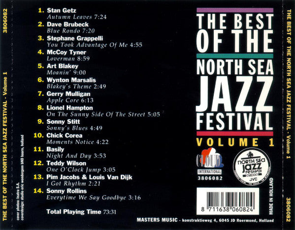 Various : The Best Of The North Sea Jazz Festival - Volume 1 (CD, Comp)