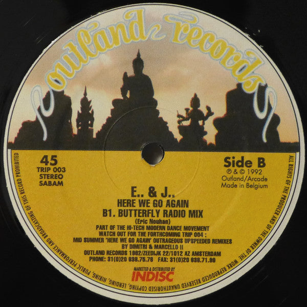 E.. & J..* : Here We Go Again (12")