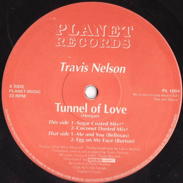 Travis Nelson : Tunnel Of Love (12")