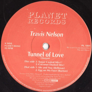 Travis Nelson : Tunnel Of Love (12")