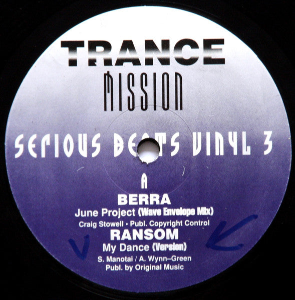 Various : Serious Beats Vinyl 3 (12")