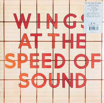 Wings (2) : Wings At The Speed Of Sound (LP, Album, RE, RM, 180)