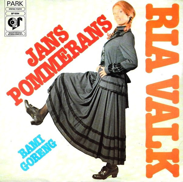 Ria Valk : Jans Pommerans (7", Single)