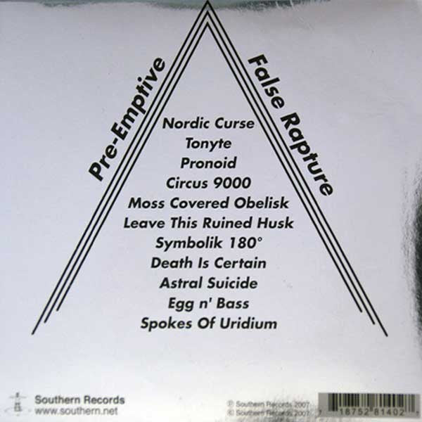 Chrome Hoof : Pre-Emptive False Rapture (CD, Album, Gat)