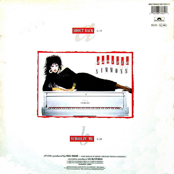 Daniela Simmons : Shout Back (12", Maxi)