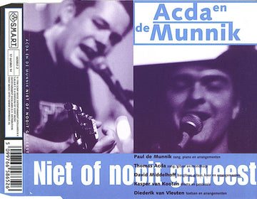 Acda en de Munnik : Niet Of Nooit Geweest (CD, Maxi)